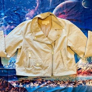 Michael Kors Female beige gold jacket